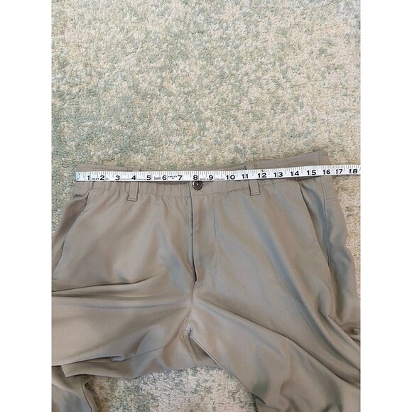 Under Armour Golf Pants Mens 34x30 Khaki Performance Stretch Lightweight UA - Picture 4 of 8
